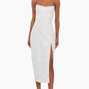 Amanda Uprichard Midi Dress - White / XS